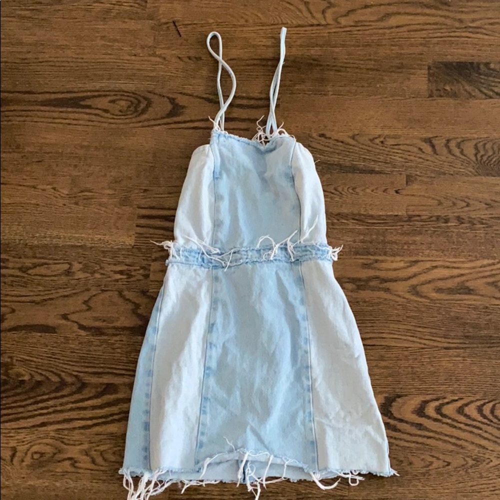Denim dress
